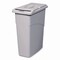 Rubbermaid Commercial 23 gal. Rectangular Trash Can FG9W1500LGRAY - alternate 1